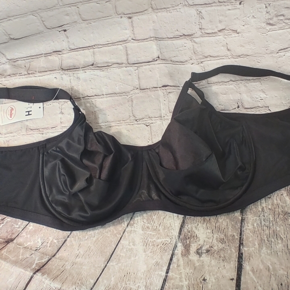 Anita NWT Maternity Black Underwire Nursing Bra 42 H - Picture 10 of 11